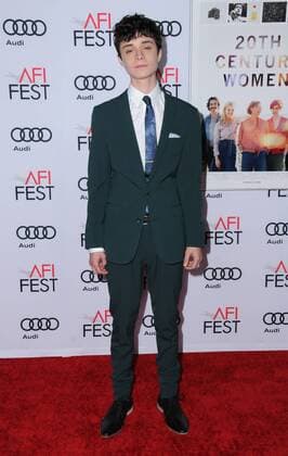 November 16, 2016 - Hollywood, CA, United States - 16 November 2016 - Hollywood, California. Lucas Jade Zumann. AFI FEST 2016 Presented By Audi - A Tribute To Annette Bening And Gala Screening Of A24 s 20th Century Women held at TCL Chinese Theater. Photo Credit: AdMedia Hollywood United States - ZUMAa123 20161116_zaa_a123_078