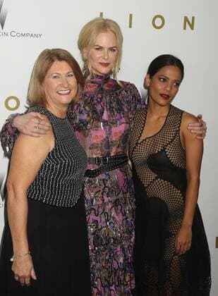 November 16, 2016 - New York, New York, U.S. - SUE BRIERLEY, actress NICOLE KIDMAN and PRIYANKA BOSE attend the New York premiere of Lion held at MoMA. New York U.S. - ZUMAk03_ 20161116_zaf_k03_167