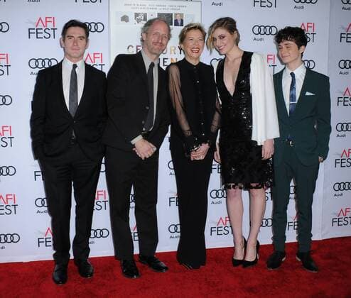 November 16, 2016 - Hollywood, CA, United States - 16 November 2016 - Hollywood, California. Billy Crudup, Mike Mills, Annette Bening, Greta Gerwig, Lucas Jade Zumann. AFI FEST 2016 Presented By Audi - A Tribute To Annette Bening And Gala Screening Of A24 s 20th Century Women held at TCL Chinese Theater. Photo Credit: AdMedia Hollywood United States - ZUMAa123 20161116_zaa_a123_093