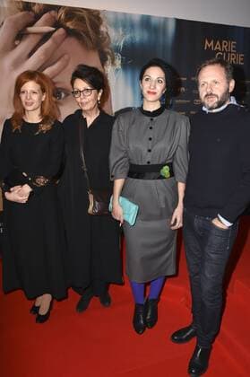 Karolina Gruszka, Marie Noelle, Nour Azzam und Samuel Finzi bei der Premiere des Kinofilms Marie Curie im Arri Kino. München, 16.11.2016 Foto:xP.xSchönbergerx xFuturexImage