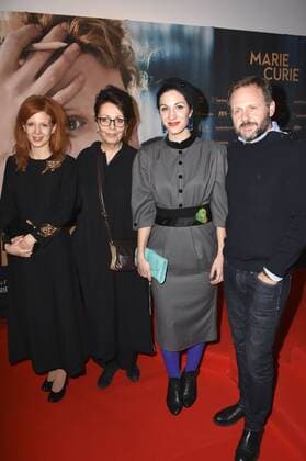 Karolina Gruszka, Marie Noelle, Nour Azzam und Samuel Finzi bei der Premiere des Kinofilms Marie Curie im Arri Kino. München, 16.11.2016 Foto:xP.xSchönbergerx xFuturexImage