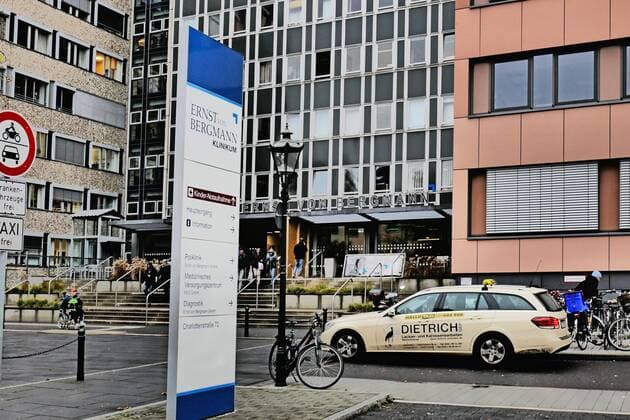 Potsdam, Krankenhaus Klinikum Ernst von Bergmann Potsdam