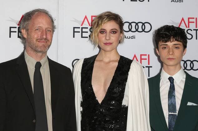 November 16, 2016 - Hollywood, California, United States - 16 November 2016 - Hollywood, California - Mike Mills, Greta Gerwig, Lucas Jade Zumann. AFI FEST 2016 Presented By Audi - A Tribute To Annette Bening And Gala Screening Of A24 s s 20th Century Women held at TCL Chinese Theatre. Photo Credit: AdMedia Hollywood United States - ZUMAa123 20161116_zaa_a123_154