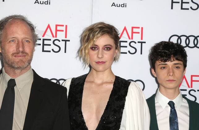November 16, 2016 - Hollywood, California, United States - 16 November 2016 - Hollywood, California - Mike Mills, Greta Gerwig, Lucas Jade Zumann. AFI FEST 2016 Presented By Audi - A Tribute To Annette Bening And Gala Screening Of A24 s s 20th Century Women held at TCL Chinese Theatre. Photo Credit: AdMedia Hollywood United States - ZUMAa123 20161116_zaa_a123_155