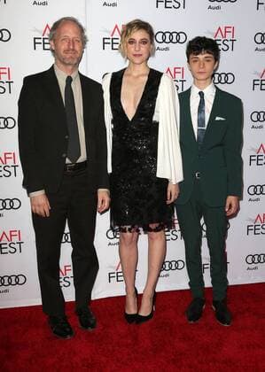 November 16, 2016 - Hollywood, California, United States - 16 November 2016 - Hollywood, California - Mike Mills, Greta Gerwig, Lucas Jade Zumann. AFI FEST 2016 Presented By Audi - A Tribute To Annette Bening And Gala Screening Of A24 s s 20th Century Women held at TCL Chinese Theatre. Photo Credit: AdMedia Hollywood United States - ZUMAa123 20161116_zaa_a123_158