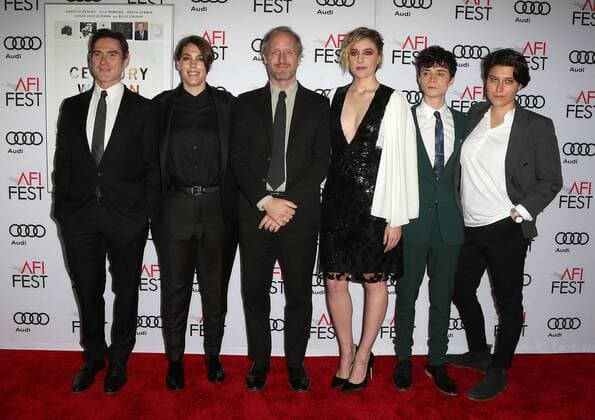 November 16, 2016 - Hollywood, California, United States - 16 November 2016 - Hollywood, California - Billy Crudup, Mike Mills, Greta Gerwig, Lucas Jade Zumann, Megan Ellison, Chelsea Barnard. AFI FEST 2016 Presented By Audi - A Tribute To Annette Bening And Gala Screening Of A24 s s 20th Century Women held at TCL Chinese Theatre. Photo Credit: AdMedia Hollywood United States - ZUMAa123 20161116_zaa_a123_164