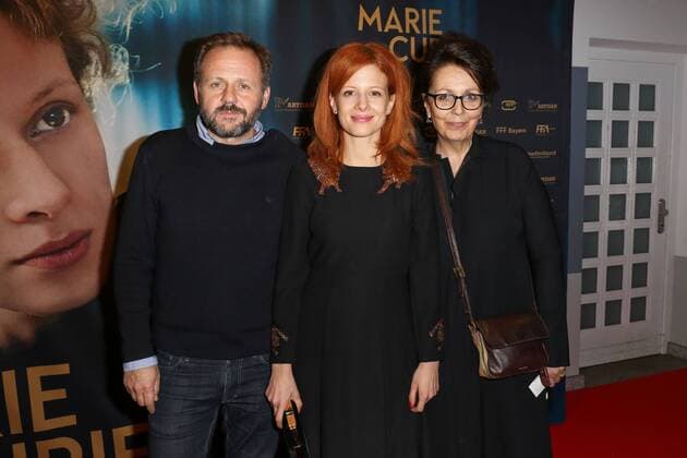 Samuel Finzi, Karolina Gruszka, Marie Noelle, Filmpremiere Marie Curie im Arri Kino in Muenchen am 16.11.2016