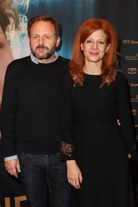Samuel Finzi, Karolina Gruszka, Filmpremiere Marie Curie im Arri Kino in Muenchen am 16.11.2016