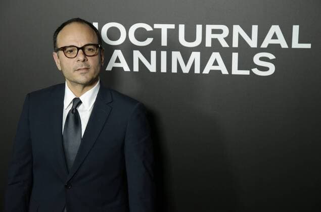 Robert Salerno arrives on the red carpet at the Nocturnal Animals premiere at The Paris Theatre on November 17, 2016 in New York City.  NYP20161117114 JOHNxANGELILLO