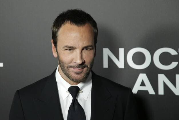 Tom Ford arrives on the red carpet at the Nocturnal Animals premiere at The Paris Theatre on November 17, 2016 in New York City.  NYP20161117127 JOHNxANGELILLO