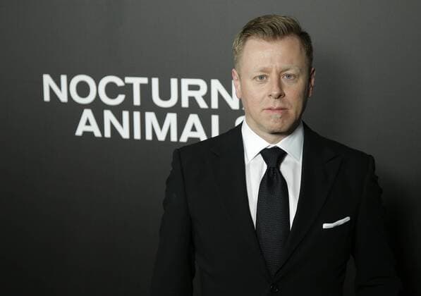 Abel Korzeniowski arrives on the red carpet at the Nocturnal Animals premiere at The Paris Theatre on November 17, 2016 in New York City.  NYP20161117115 JOHNxANGELILLO