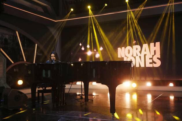 The singer Norah Jones during spanish TV program El Hormiguero . Spain, Madrid on November 17, 2016.  J.xLuisxCuesta