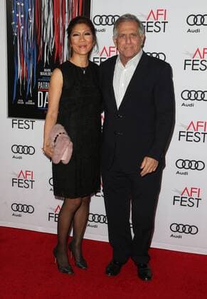 November 17, 2016 - Hollywood, CA, United States - 17 November 2016 - Hollywood, California - Julie Chen, Leslie Moonves. AFI FEST 2016 - Closing Gala - Premiere Of Patriot s Day held at The TCL Chinese Theatre. Photo Credit: AdMedia Hollywood United States - ZUMAa123 20161117_zaa_a123_393