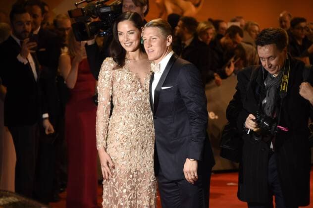 Bastian Schweinsteiger mit Ehefrau Ana Ivanovic bei der Verleihung des Medien- und Fernsehpreises Bambi 2016 im Theater am Potsdamer Platz. Berlin, 17.11.2016 Foto:xF.xKernx xFuturexImage