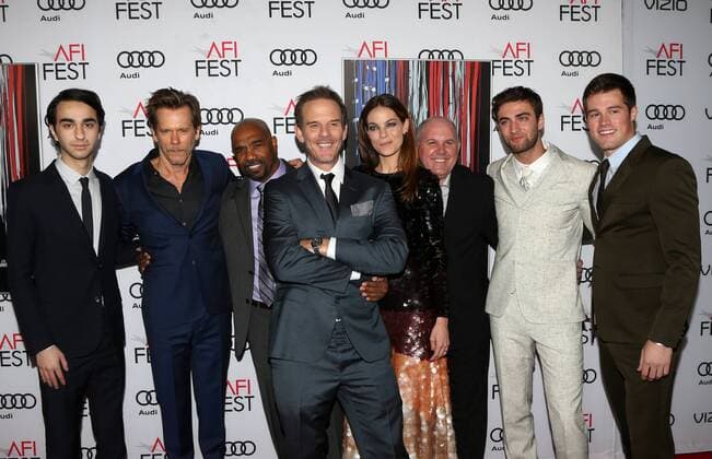 November 17, 2016 - Hollywood, CA, United States - 17 November 2016 - Hollywood, California - Alex Wolff, Kevin Bacon, Michael Beach, Peter Berg, Michelle Monaghan, James DuMont, Themo Melikidze, Jake Picking. AFI FEST 2016 - Closing Gala - Premiere Of Patriot s Day held at The TCL Chinese Theatre. Photo Credit: AdMedia Hollywood United States - ZUMAa123 20161117_zaa_a123_431