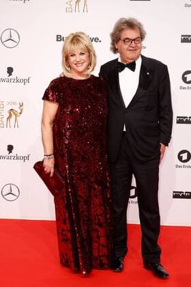 Patricia Riekel und Helmut Markwort bei der Verleihung Bambi 2016 am 17.11.2016 in Berlin Bambi 2016 Verleihung in Berlin 