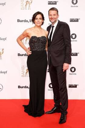 Bettina Zimmermann und Kai Wiesinger bei der Verleihung Bambi 2016 am 17.11.2016 in Berlin Bambi 2016 Verleihung in Berlin 
