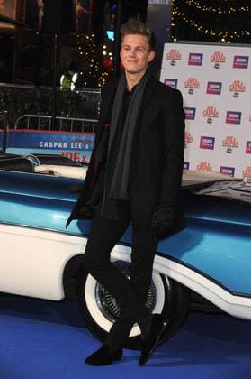 Joe Suggs and Casper Lee attend the premiere of their new film Joe & Caspar Hit The Road USA in Leicester Square, London. NOVEMBER 17th 2016  TSTx163576