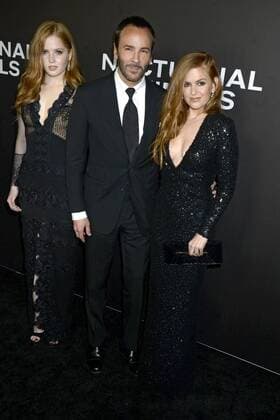 Ellie Bamber, Tom Ford und Isla Fisher bei der Premiere des Kinofilms Nocturnal Animals im Paris Theatre. New York, 17.11.2016 Foto:xD.xVanxTinex xFuturexImage