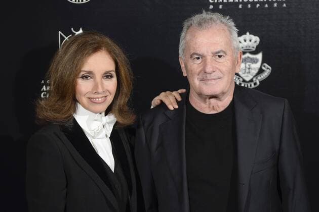 Ana Belen and Victor Manuel attends to the photocall during the delivery of the Golden Medal of the Spanish Cinema Academic to Santiago Segura at Ritz Hotel in Madrid. November 18, Spain. 2016.  (20161118021)