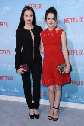 November 18, 2016 - Westwood, CA, United States - 18 November 2016 - Westwood, California. Vanessa Marano, Laura Marano. Premiere Of Netflix s Gilmore Girls: A Year In The Life held at the Regency Bruin Theatre. Photo Credit: AdMedia Westwood United States - ZUMAa123 20161118_zaa_a123_088