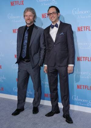 November 18, 2016 - Westwood, CA, United States - 18 November 2016 - Westwood, California. Todd Lowe, John Cabrera. Premiere Of Netflix s Gilmore Girls: A Year In The Life held at the Regency Bruin Theatre. Photo Credit: AdMedia Westwood United States - ZUMAa123 20161118_zaa_a123_153