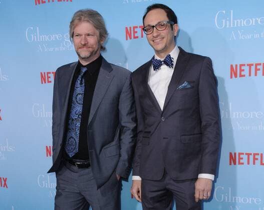 November 18, 2016 - Westwood, CA, United States - 18 November 2016 - Westwood, California. Todd Lowe, John Cabrera. Premiere Of Netflix s Gilmore Girls: A Year In The Life held at the Regency Bruin Theatre. Photo Credit: AdMedia Westwood United States - ZUMAa123 20161118_zaa_a123_160