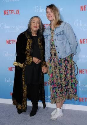 November 18, 2016 - Westwood, CA, United States - 18 November 2016 - Westwood, California. Liz Torres, Emma Herrmann. Premiere Of Netflix s Gilmore Girls: A Year In The Life held at the Regency Bruin Theatre. Photo Credit: AdMedia Westwood United States - ZUMAa123 20161118_zaa_a123_161