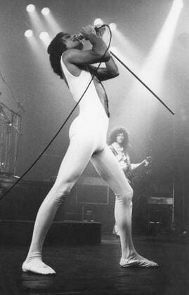 IMAGO ICONS: Freddie Mercury June 24, 2008 - QUEEN.FREDDIE MERCURY (LEAD SINGER). GARY MERRIN- - ZUMAg49_ 20080624_gaf_g49_005