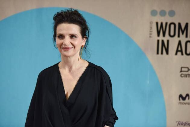 Juliette Binoche at the Woman in Action award given to Juliette Binoche. Cordon Press  DiegoxPuerta