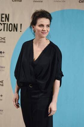 Juliette Binoche at the Woman in Action award given to Juliette Binoche. Cordon Press  DiegoxPuerta