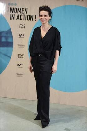 Juliette Binoche at the Woman in Action award given to Juliette Binoche. Cordon Press  DiegoxPuerta