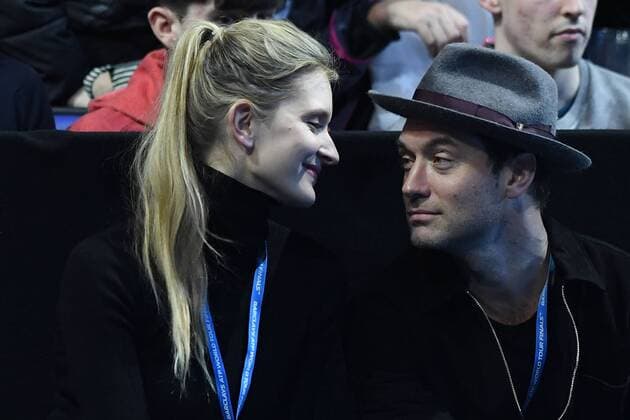 Jude Law and Phillipa Coan TENNIS : ATP FINALS 2016 antoinecouvercelle panoramic 