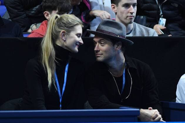 Jude Law and Phillipa Coan TENNIS : ATP FINALS 2016 antoinecouvercelle panoramic 