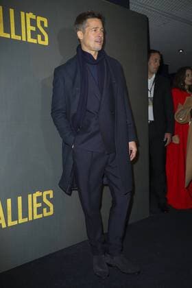 Brad Pitt - Photocall zum Film - Allied (Vertraute Fremde) - Paris - 20 11 2016 GwendolineLeGoff 