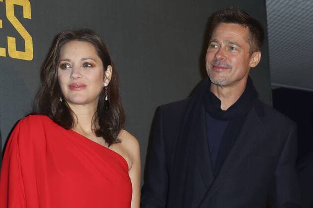 Marion Cotillard et Brad Pitt - Photocall zum Film - Allied (Vertraute Fremde) - Paris - 20 11 2016 GwendolineLeGoff 