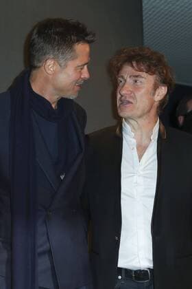 Marion Cotillard Brad Pitt et Thierry Fremont - Photocall zum Film - Allied (Vertraute Fremde) - Paris - 20 11 2016 GwendolineLeGoff 