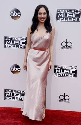 Dancer Cheryl Burke arrives for the 2016 American Music Awards held at Microsoft Theater in Los Angeles on November 20, 2016.  LAP20161120003 JIMxRUYMEN