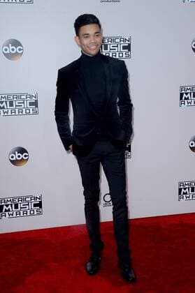 Actor Roshon Fegan arrives for the 2016 American Music Awards held at Microsoft Theater in Los Angeles on November 20, 2016.  LAP20161120037 JIMxRUYMEN