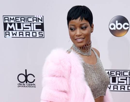 Actress Keke Palmer arrives for the 2016 American Music Awards held at Microsoft Theater in Los Angeles on November 20, 2016.  LAP20161120079 JIMxRUYMEN