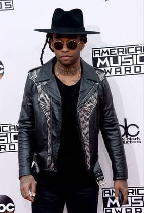 Recording artist Ty Dolla Sign arrives for the 2016 American Music Awards held at Microsoft Theater in Los Angeles on November 20, 2016.  LAP20161120105 JIMxRUYMEN