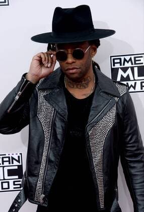 Recording artist Ty Dolla Sign arrives for the 2016 American Music Awards held at Microsoft Theater in Los Angeles on November 20, 2016.  LAP20161120106 JIMxRUYMEN