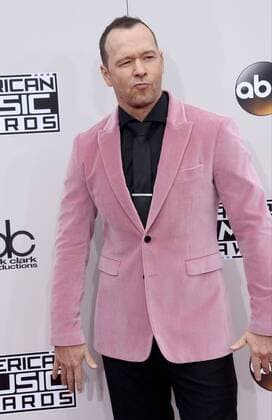 Recording artist Donnie Wahlberg arrives for the 2016 American Music Awards held at Microsoft Theater in Los Angeles on November 20, 2016.  LAP20161120145 JIMxRUYMEN