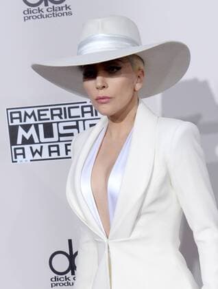 Lady Gaga arrives for the 2016 American Music Awards held at Microsoft Theater in Los Angeles on November 20, 2016.  LAP20161120243 JIMxRUYMEN