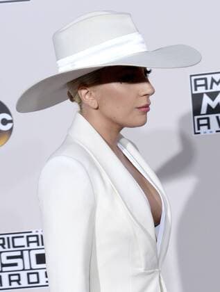 Lady Gaga arrives for the 2016 American Music Awards held at Microsoft Theater in Los Angeles on November 20, 2016.  LAP20161120249 JIMxRUYMEN