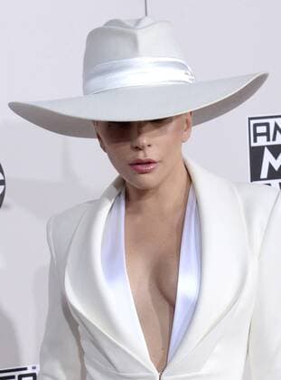 Lady Gaga arrives for the 2016 American Music Awards held at Microsoft Theater in Los Angeles on November 20, 2016.  LAP20161120253 JIMxRUYMEN