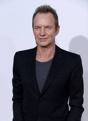 Recording artist Sting arrives for the 2016 American Music Awards held at Microsoft Theater in Los Angeles on November 20, 2016.  LAP20161120285 JIMxRUYMEN