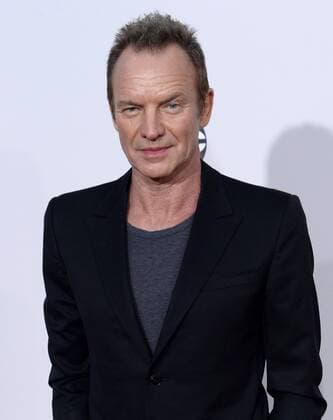 Recording artist Sting arrives for the 2016 American Music Awards held at Microsoft Theater in Los Angeles on November 20, 2016.  LAP20161120287 JIMxRUYMEN