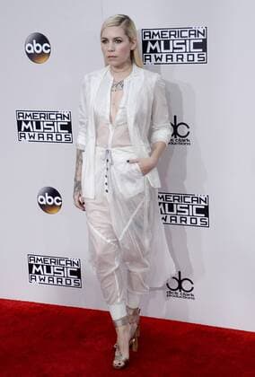 Singer Skylar Grey arrives for the 2016 American Music Awards held at Microsoft Theater in Los Angeles on November 20, 2016.  LAP20161120302 JIMxRUYMEN