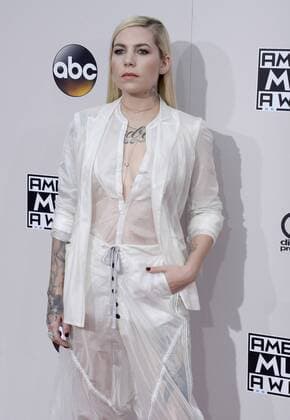 Singer Skylar Grey arrives for the 2016 American Music Awards held at Microsoft Theater in Los Angeles on November 20, 2016.  LAP20161120304 JIMxRUYMEN